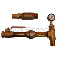 Single Nose Shallow Well Jet Pump Installation Package For 1-1/4" Pipe