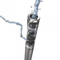 Grundfos 15SQ05-110-115V, 15GPM, 1/2HP, 115V, 2 Wire, 96160169, 3" Stainless Steel Submersible Well Pumps
