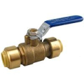 No Lead Brass Quick Connect Ball Valve