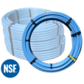 Endot Industries Submersible IPS Poly Pipe,200PSI, 1 1/4" Diameter-200 ft.