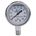 304 Stainless Steel Glycerin Filled Pressure Gauge