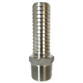 304 Extra Long Stainless Steel Male Adapter, Extra Long Barb