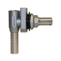 Merrill SSMBI100 1" Pitless Adapter, Stainless Steel with Connections