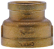 No Lead Brass Bell Reducing Coupling 1-1/2