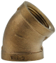 No Lead Brass 45 Elbow