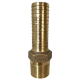 No Lead Brass Extra Long Male Adapter, 1