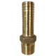 No Lead Brass Extra Long Male Adapter, 1.50