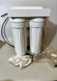 Under Sink Water Filter System - Sediment & Carbon Filter, 2 Stage Filtration CLOSEOUT