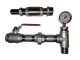 Stainless Steel Single Nose Shallow Well Jet Pump Installation Package For 1-1/4