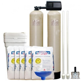 Fleck Science Fleck 9100 SXT Twin Demand Water Softener