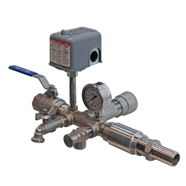 Stainless Steel Tee Package for Wellmate & Flexcon 1 Inlet