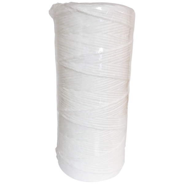 Polypropylene String Wound Sediment Cartridge, 5 Micron, for 10 Big Blue &  Clear Housings