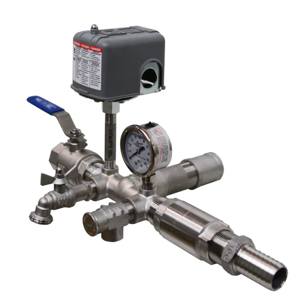 Stainless Steel Installation Tee Package for Wellmate & Flexcon Tanks