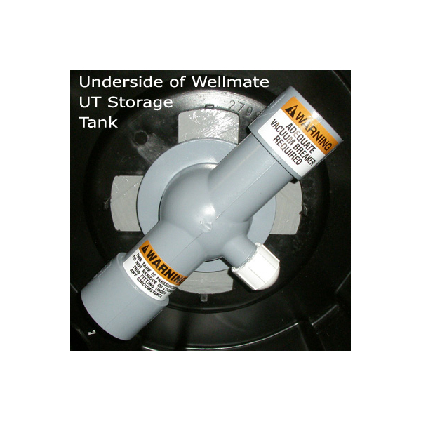 WellMate UT-120, 120 Gallon, Quick Connect Series, Universal Retention Tank
